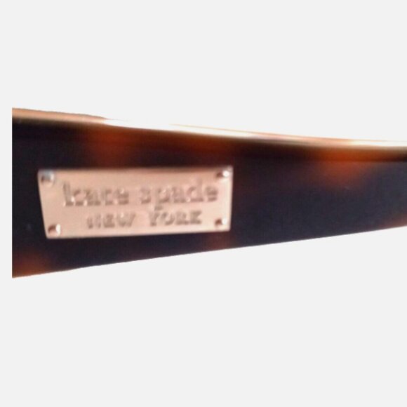 Kate Spade New York Women’s Sunglasses 2 Tone Gold/Tortoise Frames Only Designer - Picture 8 of 10
